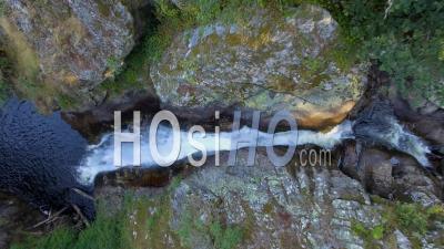 Cascades De Gimel à Saint Priest De Gimel - Vidéo Drone