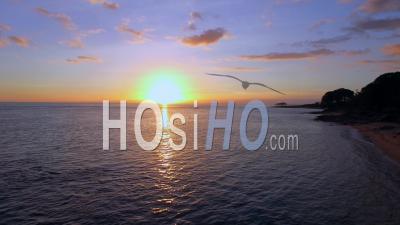 The Bay Of Quiberon At Sunset - Vidéo Drone