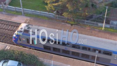 Bandol Train Station - Video Drone Footage