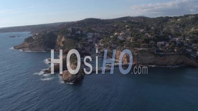 Ensues-La-Redonne And Madrague De Gignac Port - Video Drone Footage
