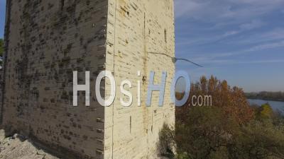 Tour Philippe-Le-Bel, Villeneuve-Lez-Avignon, Vidéo Drone