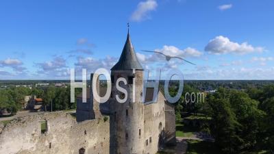 Haapsalu Castle Drone Video Estonia - Video Drone Footage
