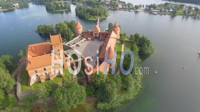 Trakai Castle Drone Video Lithuania - Video Drone Footage