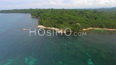 Gandoca Manzanillo National Wildlife Refuge Costa Rica - Video Drone Footage