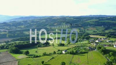 Coutryside From Camino De Santiago De Compostela Pilgrimage Spain - Video Drone Footage