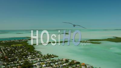 Survoler Le Panoramique De Big Coppitt Key. Florida Keys - Vidéo Drone