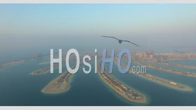 Palm Jumeirah Dubai Uae Drone Footage - Vidéo Drone