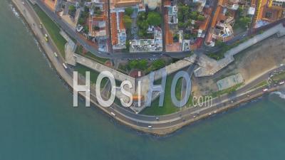 Baluarte De Santo Domingo. Drone Footage Cartagena Colombia - Vidéo Drone