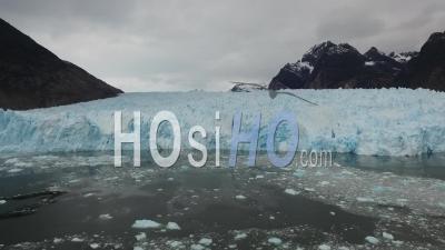 San Rafael Glacier, San Rafael National Park, Patagonia Chile - Video Drone Footage