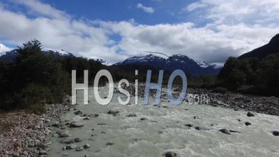 Aerial View Of Patagonia South America - Video Drone Footage