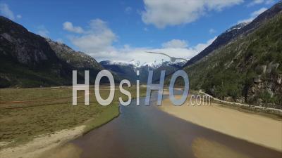 Vue Aérienne De La Patagonie En Amérique Du Sud - Vidéo Drone