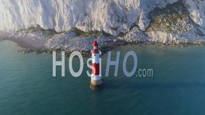 Phare à Eastbourne Royaume-Uni - Vidéo Drone