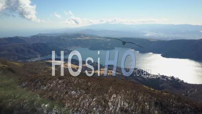 Lac Ashi Kanagawa Honshu Japon - Vidéo Drone