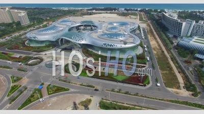 Centre Commercial International Du Centre Commercial Cdf Haitang Bay Sanya Shi Sur L'île De Hainan En Chine - Vidéo Drone