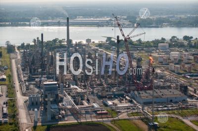 Petroleum Refinery At Corunna Ontario - Aerial Photography