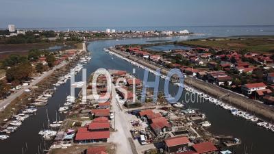 Oyster Port Of La Teste, Video Drone Footage