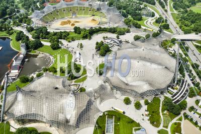 Munich From The The Olympic Tower  Germany - Aerial Photography