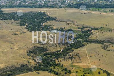 Rural Area Of Tbilisi Georgia - Aerial Photography