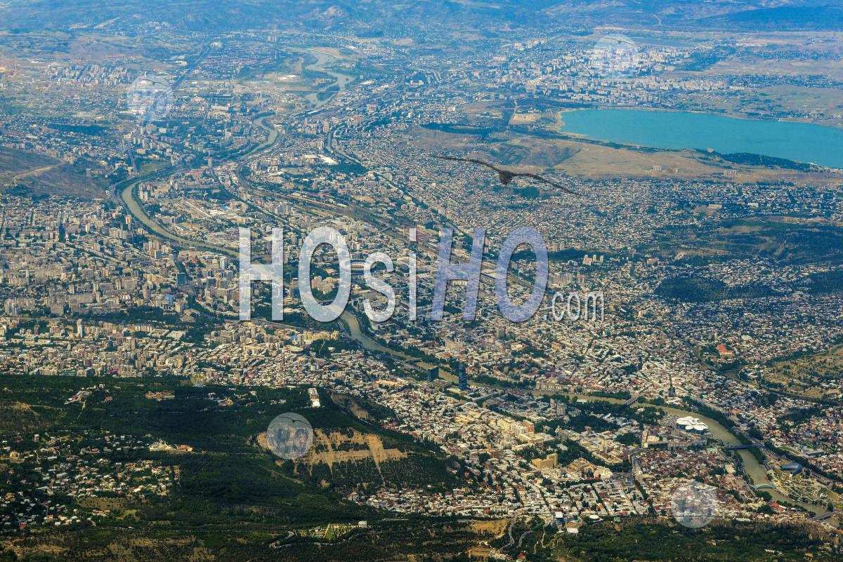 Tbilisi The Capital And Largest City In Georgia - Aerial Photography