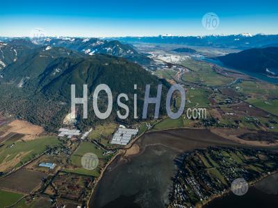Hatzic Lake And Fraser Valley - Aerial Photography