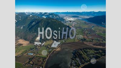 Hatzic Lake And Fraser Valley - Aerial Photography