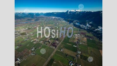 Fraser Valley East Of Chilliwack - Aerial Photography