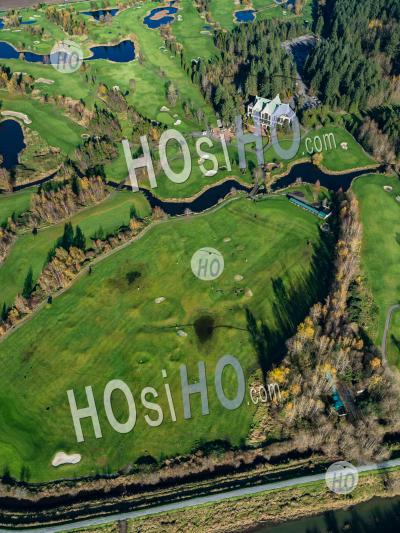 Swaneset Golf Course Pitt Meadows - Aerial Photography