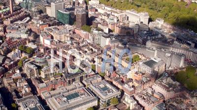 Victoria, London Filmed By Helicopter