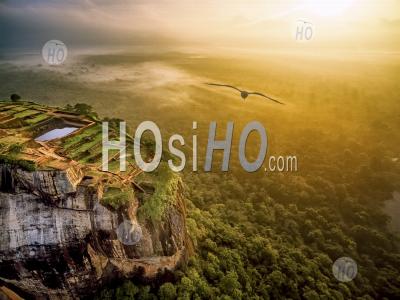 Unesco Lion Rock Fortress City Of Sigiriya Sri Lanka - Aerial Photography