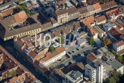 Historic City Of Zagreb Croatia - Aerial Photography