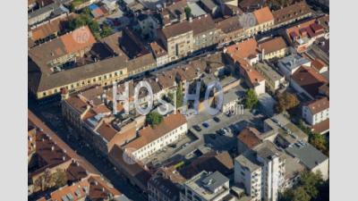 Historic City Of Zagreb Croatia - Aerial Photography