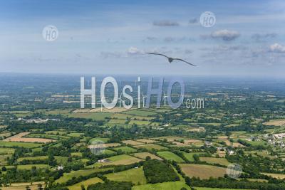  Wind Farm Les Moitiers-D'allonne Normandy France - Aerial Photography