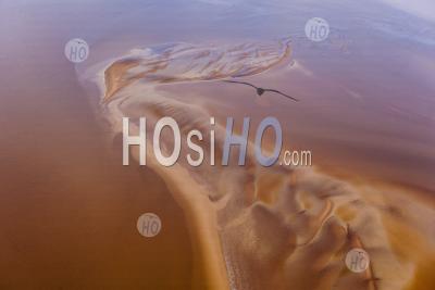 Abstract Tidal Sand Patterns Guyana - Aerial Photography