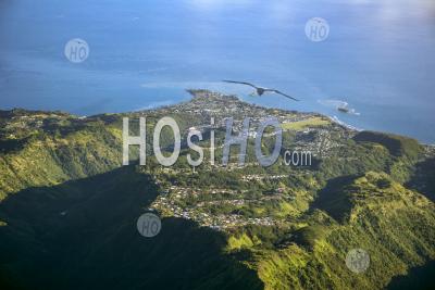 Mahina On Tahiti French Polynesia - Aerial Photography