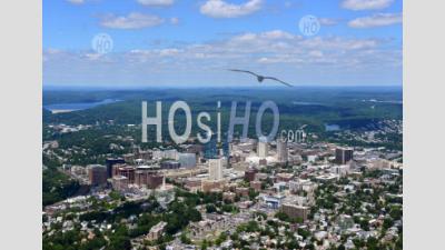 City Center White Plains New York - Aerial Photography