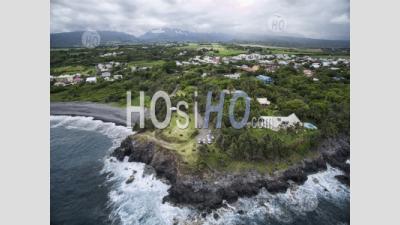 La Marine', Ile De La Réunion, Vue Par Drone - Photographie Aérienne