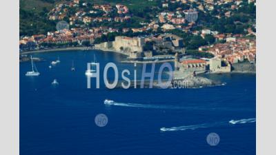Collioure Port Of Entry Seen By Ulm. - Aerial Photography