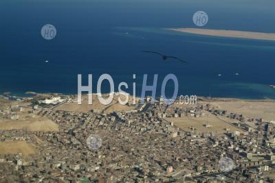 Egypt Red Sea Hurgada Aerial View Of The Coast And The City - Aerial Photography
