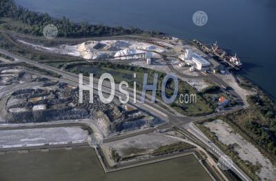 Salt Factory Port - Photographie Aérienne