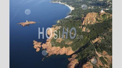 Esterel And The Golden Island - Aerial Photography