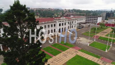 National Museum Of Cameroon In Yaounde, Video Drone Footage