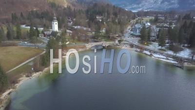  Bohinj Lake - Video Drone Footage