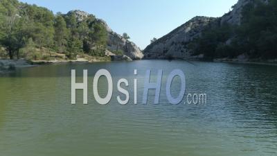 Lake Of Peirou, Provence - Video Drone Footage