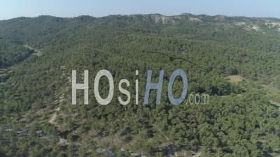 Vicinity Of Lake Of Peirou, Provence - Video Drone Footage