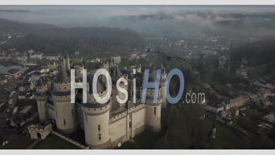 Pierrefonds Castle - Video Drone Footage