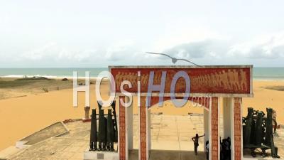 Ouidah's Door Of No Return - Video Drone Footage