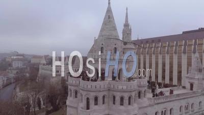 Vue Aérienne Sur Les Toits De Budapest En Hongrie - Vidéo Drone