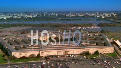 Années 1990 - Vue Aérienne Du Pentagone à Washington Dc