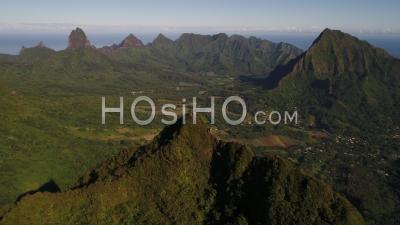 Drone Video Moua Puta French Polynesia 