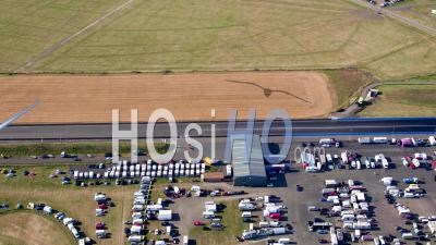 Santa Pod Raceway, Wellingborough, Nr Bedford Filmed By Cessna